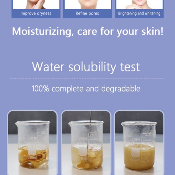 Hydra Face lift Gold Aloe Extract Collagen Facial Mask - Picture 11 of 16